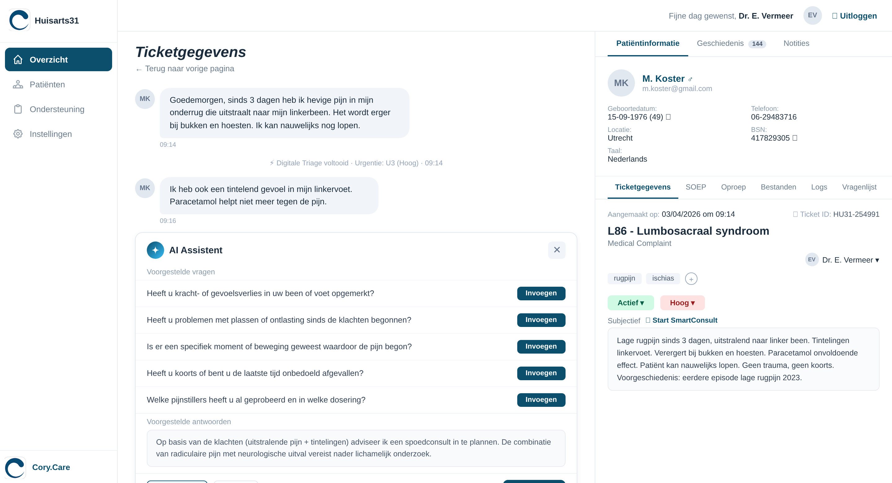 AI-transcriptie & SOEP-notities